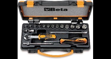 Beta Tools Ratel- en doppenset 900/C13-5 18-delig 009000953
