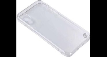 HEM Siliconen Hoesje Geschikt Voor Apple iPhone X / XS – Transparant TPU Gel Back Cover – Dunne Doorzichtige Beschermhoes