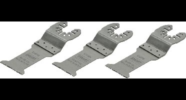 SMART Blades Pro Multitool Zaagblad - 32x42mm - Bi Metaal HS - Hout/Metaal/Kunststof - 3 stuks