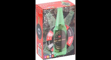 Lifetime Flesje Draaien met Flessenopener - Drankspel - 17 cm. - Groen