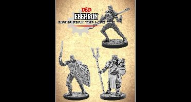 Dungeons and Dragons Warforged - Collector's Series - 3 resin miniaturen