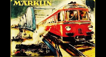 Wandbord - Marklin Red Lok