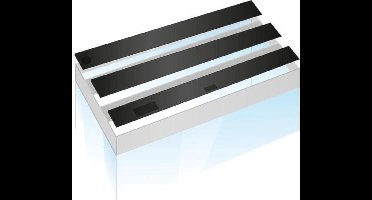 Juwel kleppenset IV zwart 120x50 cm voor Rio 300 / 350