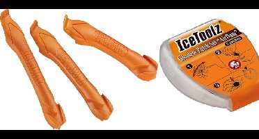 Icetoolz Bandenlichters set Fiets - Bandenreparatieset Fiets - Bandenpleisters Airdam Zelfklevend - 3 Bandenafnemers