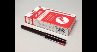 Pentel JM20 Tradio Stylo Fountain Pen (12pcs) - Red Ink