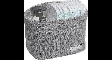 Meyco Baby Knit Basic commodemandje - grey melange - small