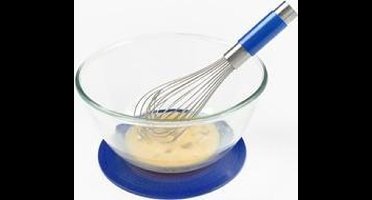 Ronde antislipmat - 19 cm: Rood