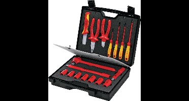 Knipex 98 99 11 Compacte gereedschapskoffer 17-delig