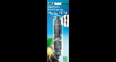 JBL Dubbele Kraan + Snelkoppeling 12/16MM