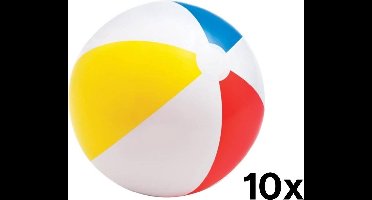 Intex strandbal - Glossy - 51 cm - 10 stuks