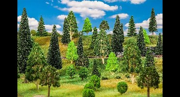 Faller - 25 Gemengd bos, gesorteerd