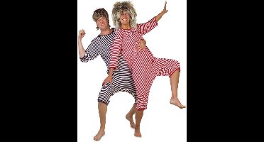 Dorus Badpak Blauw / Wit Korte Mouw Kostuum | Small / Medium | Carnaval kostuum | Verkleedkleding