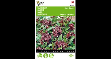 2 stuks - Buzzy - Basilicum Siam Queen