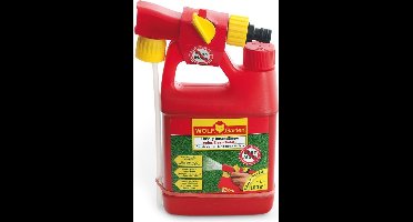 WOLF-Garten Vloeibare Gazonmest met ijzer LM 100 B - voor 100m2 - 1 liter fles - snel effect - gazon zonder mos - bio-afbreekbare vloeistof