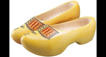 Gevavi VV Houten Trip Geel Geïmpregneerd Klompen Uniseks 32cm maat 50