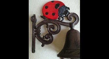 MadDeco - gietijzeren - deurbel - lieveheersbeestje