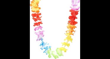 Vegaoo - Hawaiiaanse bloemen ketting