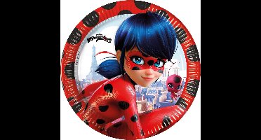 Vegaoo - 8 kartonnen Miraculous Ladybug borden