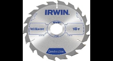 Irwin Cirkelzaagblad voor Hout | Construction | Ø 165mm Asgat 30mm 18T - 1897193