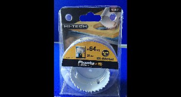 Piranha Bi-Metaal gatenzaag 64mm