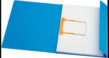 Jalema Secolor Snelhechtmap Folio, Zuurvrij Karton, 250 vel, Blauw (pak 10 stuks)