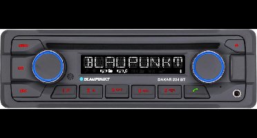 Blaupunkt Dakar 224 BT Autoradio enkel DIN Aansluiting voor stuurbediening, Bluetooth handsfree, Incl. afstandsbediening