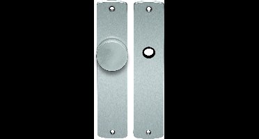 Knop/Krukschild renovatie LS rvs mat blind