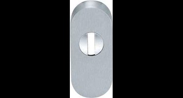 Veiligheidsrozet - RVS geborsteld - RVS - Artitec Wallebroek - Artitec Wallebroek RVS, ovaal, 70x30x15mm