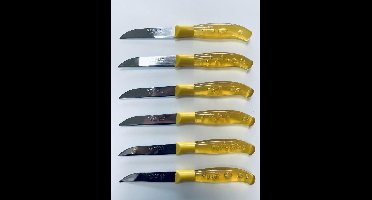 Kosova Schilmes RVS - Super Scherp - Set van 6 - Duitse Kwaliteit