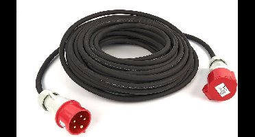 25 Meter 380 Volt 5Gx1,5 mm Professioneel Verlengsnoer