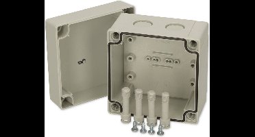 Fibox PCM 95/75 G 6016332 Universele behuizing 100 x 100 x 75 Polycarbonaat Grijs-wit (RAL 7035) 1 stuk(s)