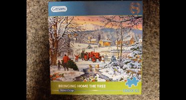 Gibsons Bringing Home the Tree (100XXL).