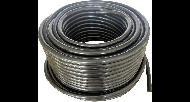 TRU COMPONENTS Persluchtslang TC-12832988 PU12X8 Black Polyurethaan Zwart Binnendiameter: 8 mm 10 bar 100 m