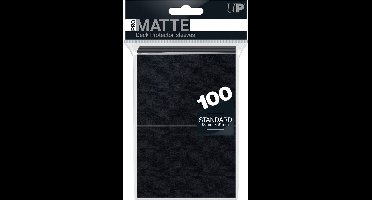 100 Standard Pro-Matte Deck Protector Sleeves (Zwart)