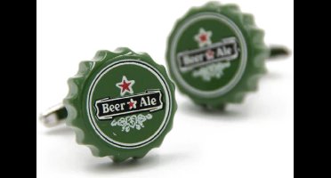 Bierdopjes manchetknopen