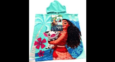 Disney - Vaiana - Poncho - Met capuchon - 55x110cm - Fast dry