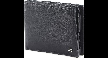 MANDARINA DUCK Leren Portemonnee Downtown Wallet Navy Donkerblauw