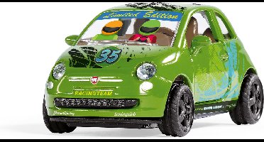SIKU 6506, knutselset Style my siku, Fiat 500 Adventure, speelgoedauto, metaal/kunststof, groen, incl. stickervel
