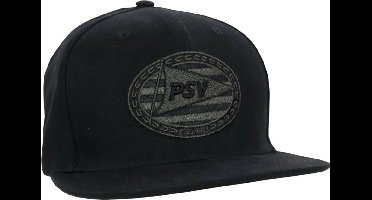 PSV Cap Logo Zwart JR