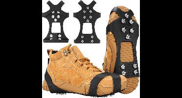oCreon Spikes voor Schoenen Winter - Antislip Spikes voor Bergschoenen & Wandelschoenen