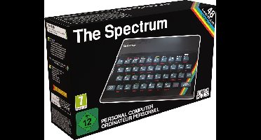 The Specrum - Retro 48 Ingebouwde Games - Zwart