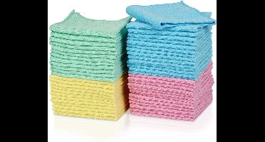 Keukendoeken Microvezel 30x30 cm 50 stuks - Theedoeken - Reinigingsdoekjes - Schoonmaakdoekjes - Raamdoeken