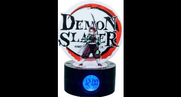 Bigben Connected, Demon Slayer Tanjiro LED Lichtverspreider en Wekker, Veelkleurig