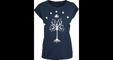 The Lord Of The Rings Tree Of Gondor Dames T-shirt - donkerblauw - S