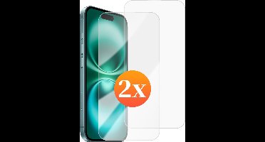 Screen Protector - Geschikt voor iPhone 15 Plus - Tempered Glass - 9H Hardness - Case Friendly