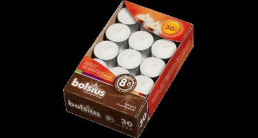 Bolsius waxinelichtjes - 30 stuks