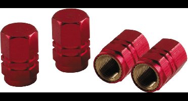 Lampa Ventieldoppen Sport-Cap Hexagonal - Rood