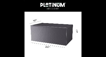 Platinum AeroCover - Tuintafelhoes - 200x110xH70cm - Ademend - Waterproof - Hoge kleurechtheid