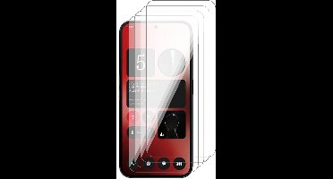 Screenprotector geschikt voor Nothing Phone 2a / 2a Plus - 4x Glas Screen Protector