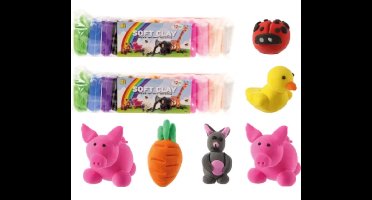 12 klei soft clay 12 gram